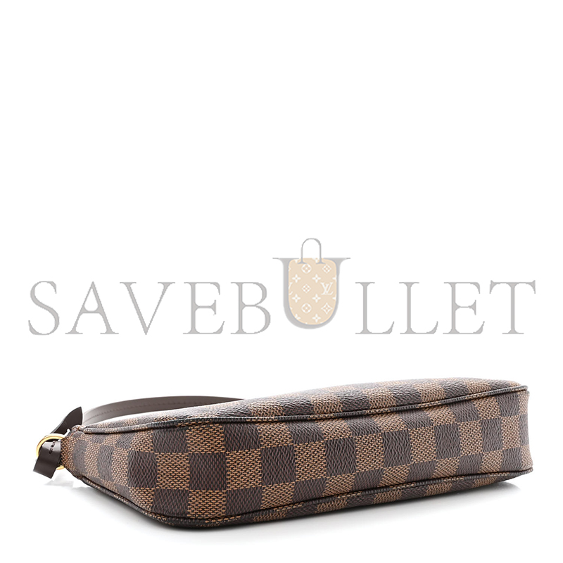 LOUIS VUITTON DAMIER EBENE POCHETTE ACCESSORIES NM N41207 (21*13*3cm)